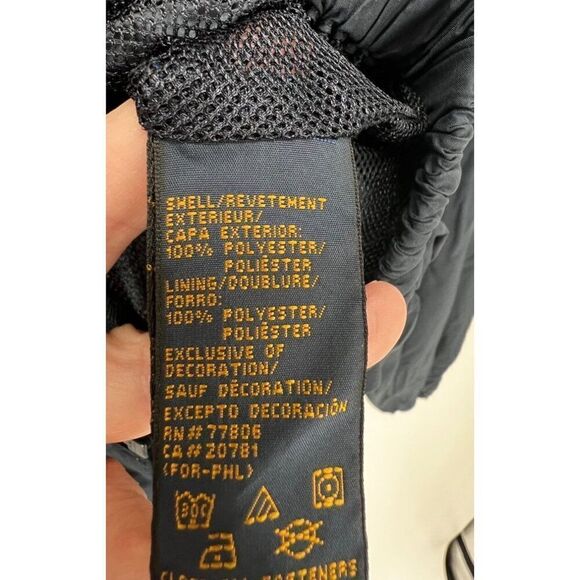 Tommy Hilfiger Golf Windbreaker U Logo Zip Front Mens Size XL Blue Y2K - Picture 8 of 8